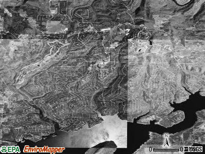 Fairfield Bay satellite photo by USGS