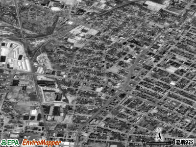 Wellston satellite photo by USGS