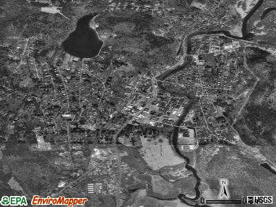 Great Barrington satellite photo by USGS