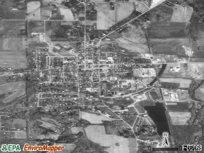 New Wilmington satellite photo by USGS