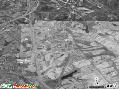 Walton satellite photo by USGS