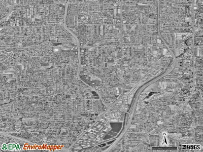 Campbell satellite photo by USGS