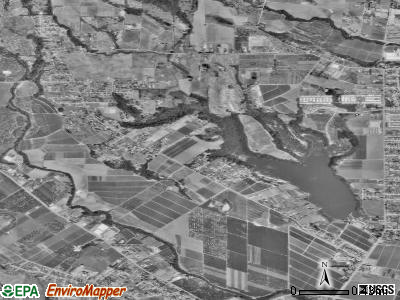 Amesti satellite photo by USGS