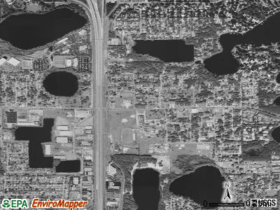 Eatonville satellite photo by USGS