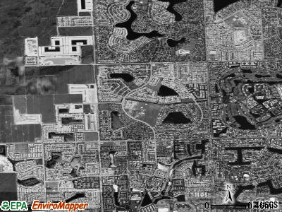 Kendall West satellite photo by USGS