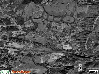 Ringgold satellite photo by USGS