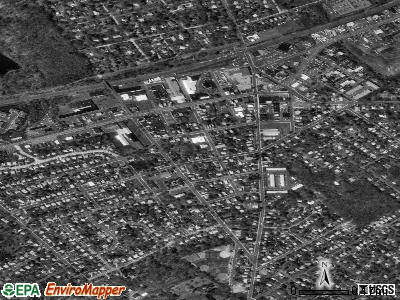 Penndel satellite photo by USGS