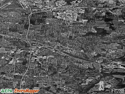 Beavercreek satellite photo by USGS