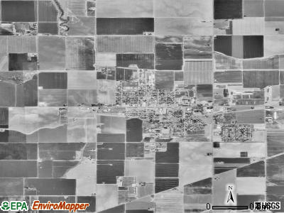 Riverdale satellite photo by USGS