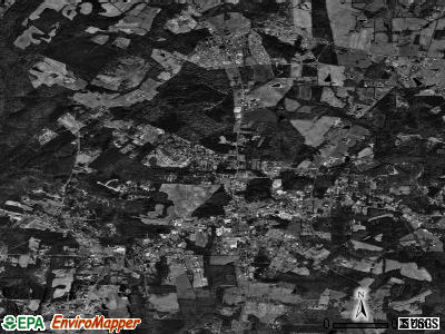 Locust satellite photo by USGS