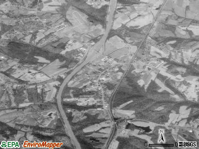 Crittenden satellite photo by USGS