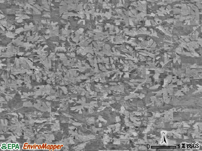 Henagar satellite photo by USGS