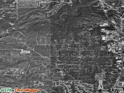 Walton Hills satellite photo by USGS