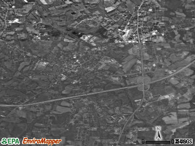 Russell Springs satellite photo by USGS