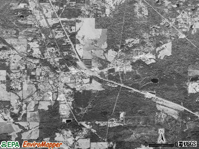 Florence satellite photo by USGS