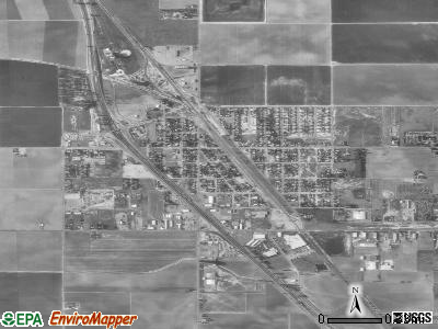 Goshen satellite photo by USGS
