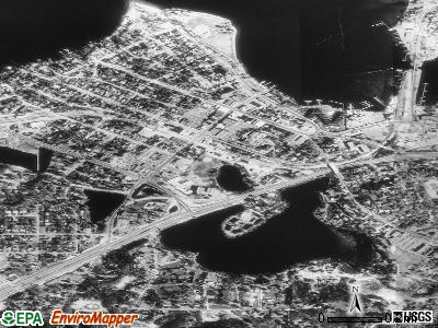 Excelsior satellite photo by USGS