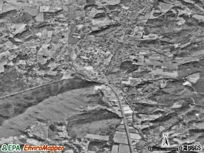 Mountain City satellite photo by USGS