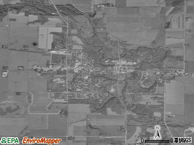 Sac City satellite photo by USGS