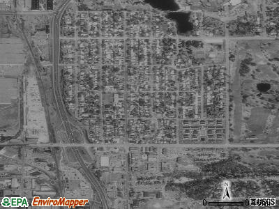 Lauderdale satellite photo by USGS