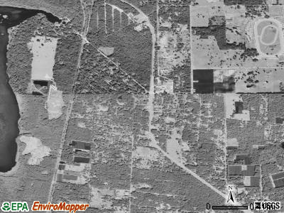 De Leon Springs satellite photo by USGS