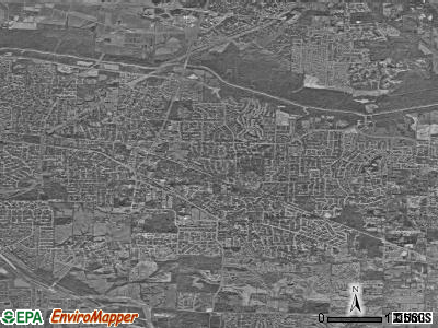 Germantown satellite photo by USGS