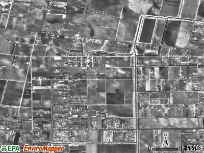 La Blanca satellite photo by USGS