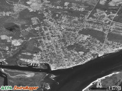 Southport satellite photo by USGS