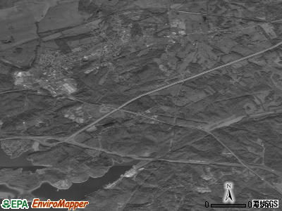 Eddyville satellite photo by USGS