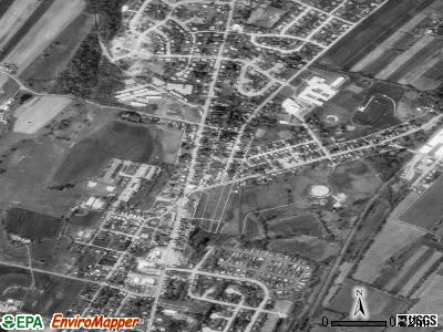 Manchester satellite photo by USGS