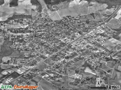 Enfield satellite photo by USGS
