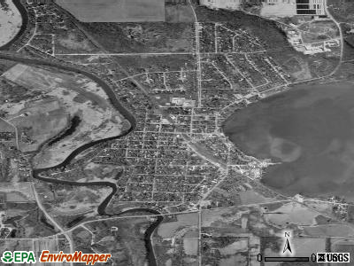 Polk City satellite photo by USGS