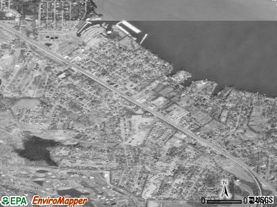 Lakewood satellite photo by USGS