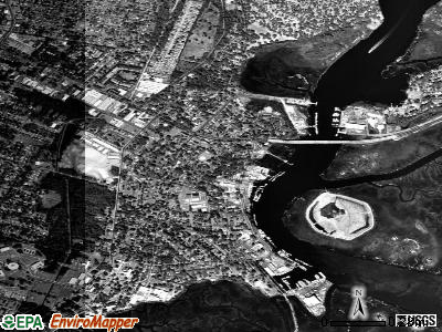 Thunderbolt satellite photo by USGS