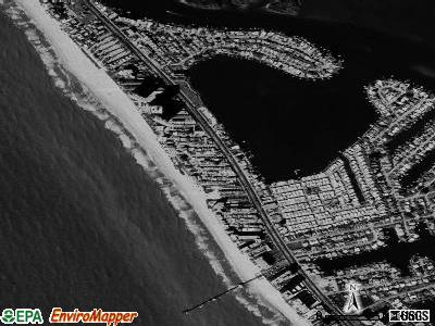 Redington Shores satellite photo by USGS