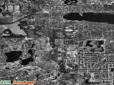 Lakewood satellite photo by USGS