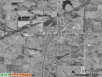 Lawson satellite photo by USGS