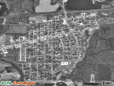 West Terre Haute satellite photo by USGS