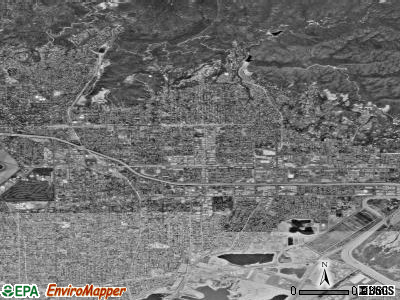 Monrovia satellite photo by USGS