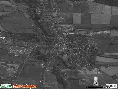 Caledonia satellite photo by USGS