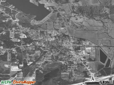 Eupora satellite photo by USGS