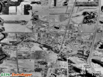 Isanti satellite photo by USGS