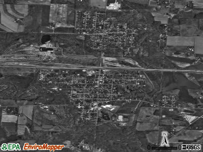 Brewster satellite photo by USGS