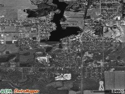 Vicksburg satellite photo by USGS