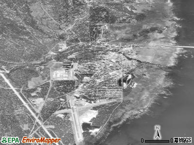 Chester satellite photo by USGS