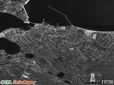 Sag Harbor satellite photo by USGS