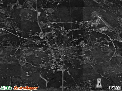 Conroe satellite photo by USGS