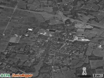 Mount Orab satellite photo by USGS