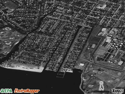 Bay Park satellite photo by USGS