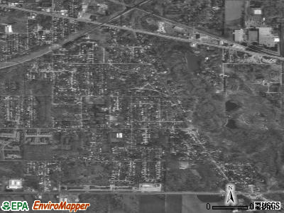 Trail Creek satellite photo by USGS